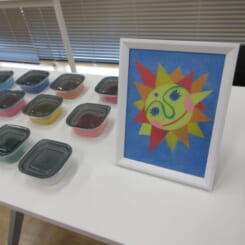 砂でペイント砂絵教室 画像